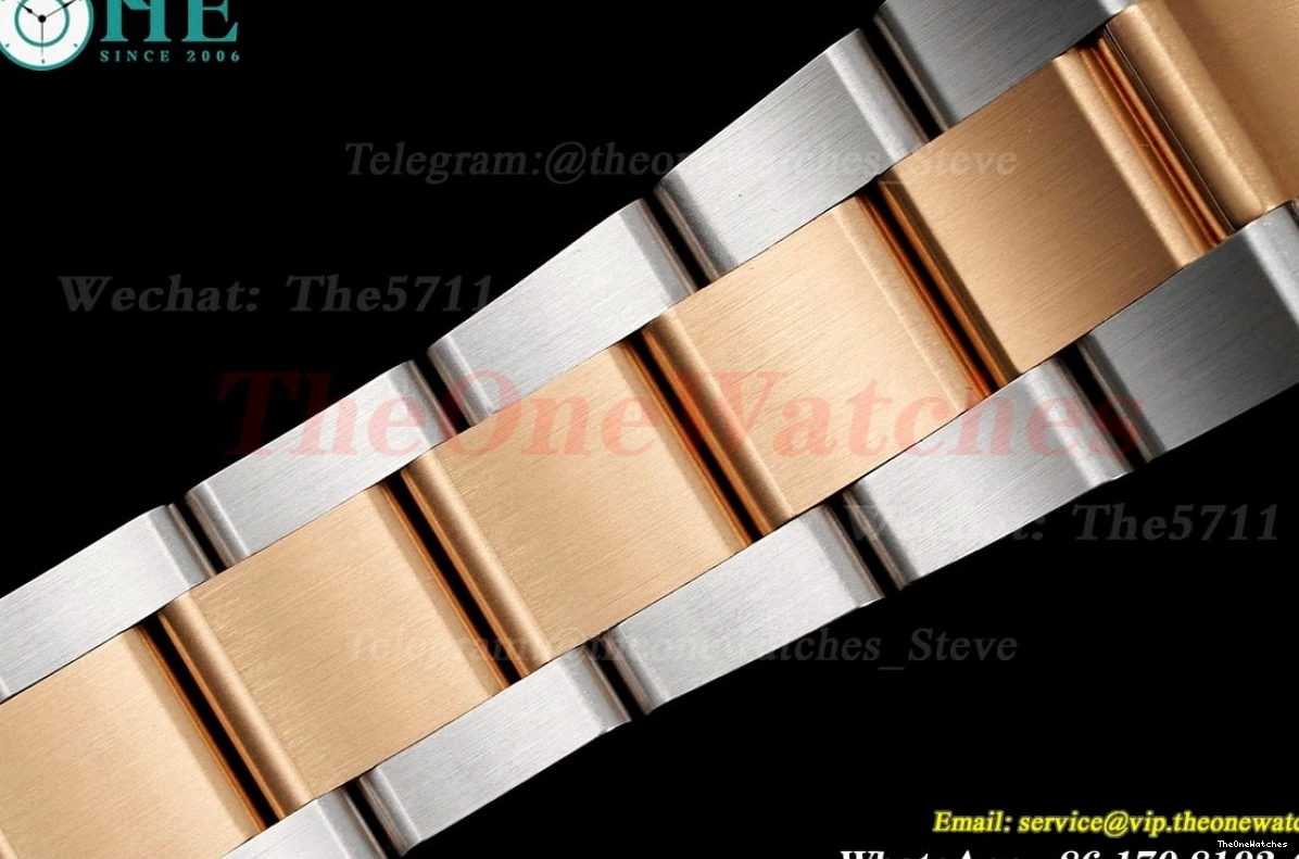 Oys Textured Silver EWEF 41mm Datejust 126331 RG SS A3235 Dia 0514